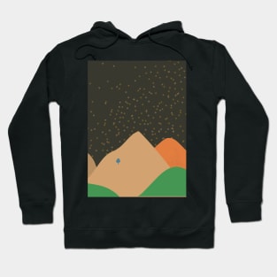 Mountains And Stars Hoodie